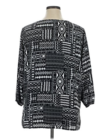 Mario Serrani 3/4 Sleeve Blouse (view 2)