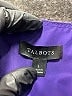 Talbots 100% Polyester Purple 3/4 Sleeve Blouse Size L - photo 7