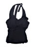 Athleta Solid Black Swimsuit Top Size 34B/C - photo 1