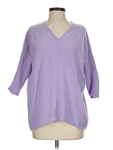 Pure Amici Cashmere Pullover Sweater (view 1)