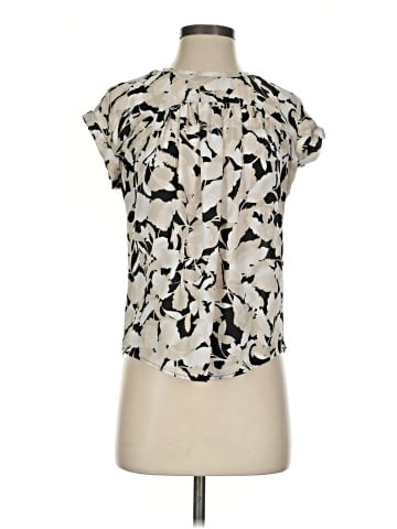 Ann Taylor LOFT Outlet Short Sleeve Blouse (view 1)