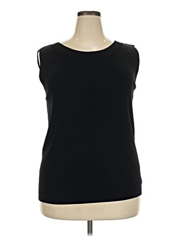 DressBarn Sleeveless T-Shirt (view 1)