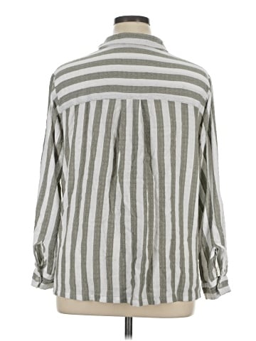 Jane and Delancey Long Sleeve Button-Down Shirt (view 2)