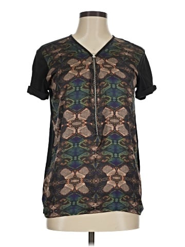 The Kooples Short Sleeve Henley (view 1)
