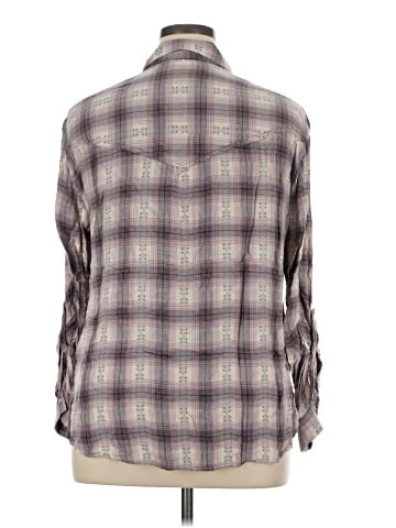 Jane and Delancey Long Sleeve Button-Down Shirt (view 2)