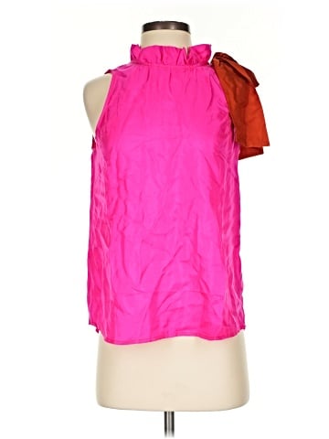 J.Crew Collection Sleeveless Silk Top (view 1)