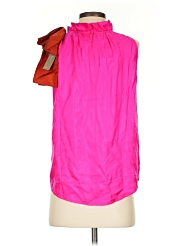J.Crew Collection Sleeveless Silk Top (view 2)