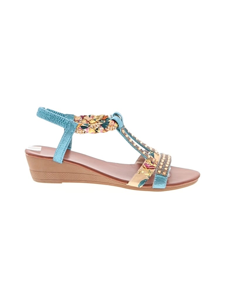 Pre-owned Unbranded Wedges In Blue