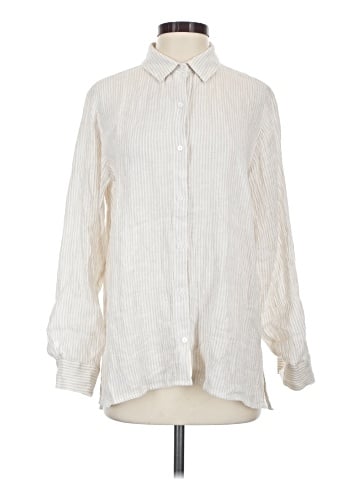 Eileen Fisher Long Sleeve Button-Down Shirt (view 1)