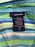 Basic Editions Stripes Blue Sleeveless Button-Down Shirt Size 1X - photo 7