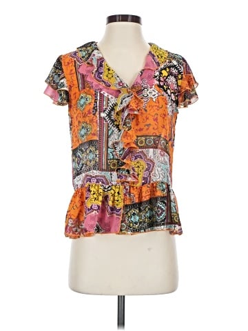 Violet & Claire Short Sleeve Blouse (view 1)