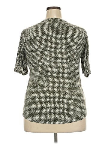 Croft & Barrow Short Sleeve Blouse (view 2)