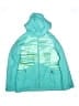 The North Face 100% Polyester Stripes Teal Snow Jacket Size S (kids) - photo 1