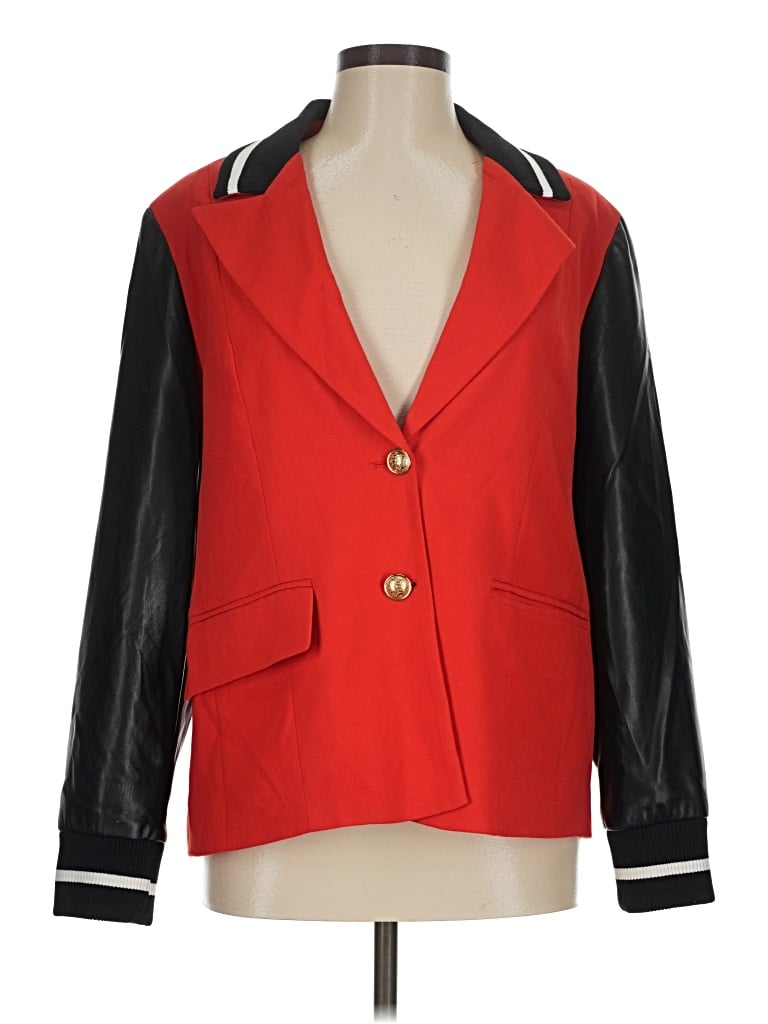 Pre-owned Dolce Cabo Blazer Jacket In Red
