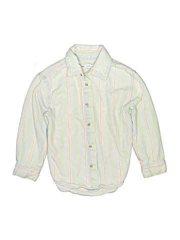 Zara Long Sleeve Button-Down Shirt (view 1)
