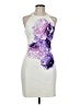 Guess Graphic White Cocktail Dress Size 6 - photo 1