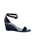 Tory Burch Blue Wedges Size 8 1/2 - photo 1