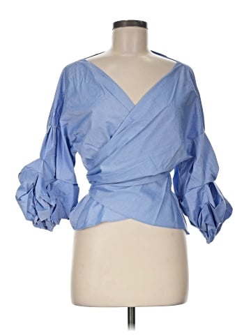 New York & Company 3/4 Sleeve Blouse (view 1)