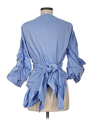 New York & Company 3/4 Sleeve Blouse (view 2)