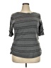 Apt. 9 Gray 3/4 Sleeve Top Size XXL - photo 1