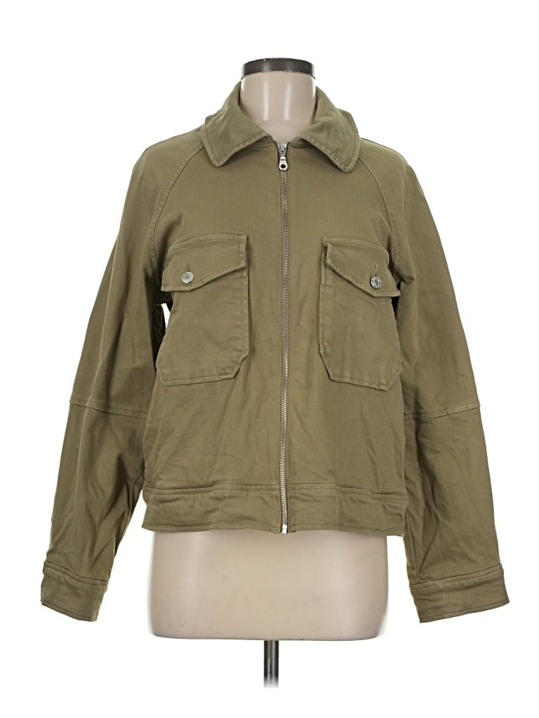 Pre-owned Rails Jacket In Green