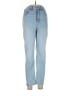 SPANX Solid Blue Jeans Size 10 - photo 1