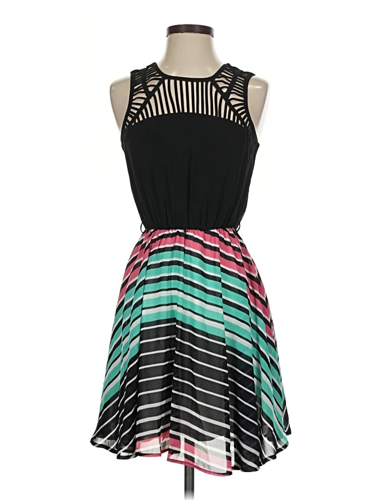 Pre-owned Candies Candie's Cocktail Dress In Black