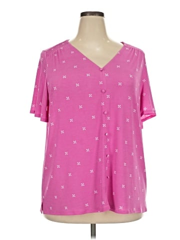 Kim Rogers Short Sleeve Blouse (view 1)