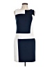 En Focus Studio Color Block Blue Cocktail Dress Size 10 - photo 1