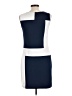 En Focus Studio Color Block Blue Cocktail Dress Size 10 - photo 2