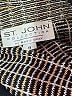 St. John Collection Houndstooth Ivory Gray Coat Size 8 - photo 6