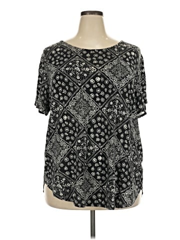 Philosophy Republic Clothing Short Sleeve Blouse (view 1)