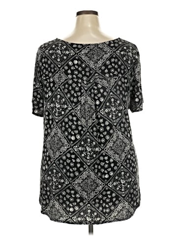 Philosophy Republic Clothing Short Sleeve Blouse (view 2)