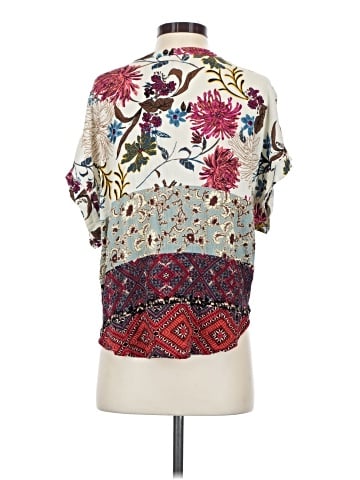 Umgee Short Sleeve Blouse (view 2)