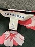 POPSUGAR 100% Polyester Floral Black Casual Dress Size L - photo 7