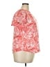 Kim Rogers Paisley Red Short Sleeve Blouse Size XXL - photo 4