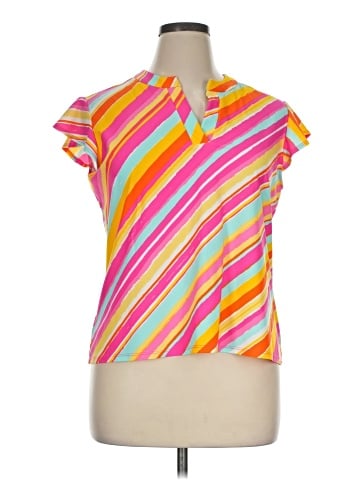 Jude Connally Short Sleeve Blouse (view 1)