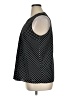 MICHAEL Michael Kors 100% Polyester Polka Dots Black Sleeveless Blouse Size XL - photo 5