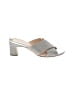 Peter Kaiser Silver Sandals Size 6 1/2 - photo 1