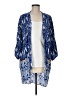 Knox Rose 100% Rayon Blue Kimono Size Med - Lg - photo 1