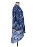 Knox Rose 100% Rayon Blue Kimono Size Med - Lg - photo 4