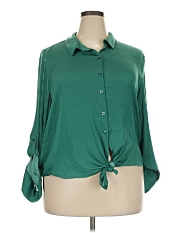 Simply Vera Vera Wang 3/4 Sleeve Blouse (view 1)