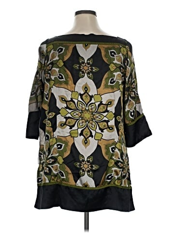 Ashley Stewart 3/4 Sleeve T-Shirt (view 2)