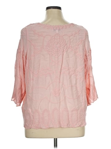New Directions 3/4 Sleeve Blouse (view 2)