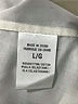 Theory Ivory Long Sleeve Button-Down Shirt Size L - photo 8