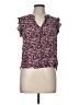 Universal Thread 100% Rayon Blue Sleeveless Blouse Size M - photo 1