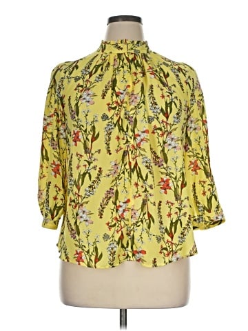 Worthington 3/4 Sleeve Blouse (view 1)