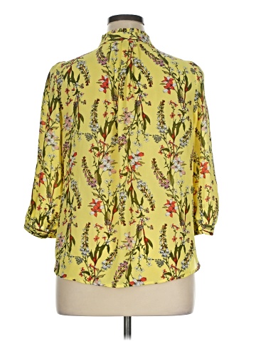 Worthington 3/4 Sleeve Blouse (view 2)