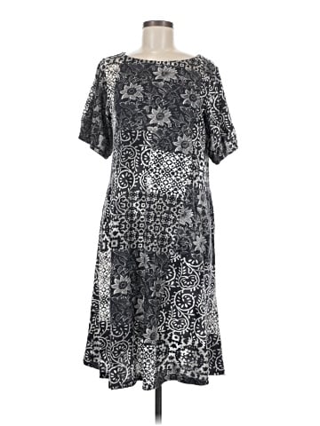 LOGO by Lori Goldstein Casual Dress (view 1)
