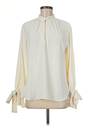 Ann Taylor Long Sleeve Blouse (view 1)